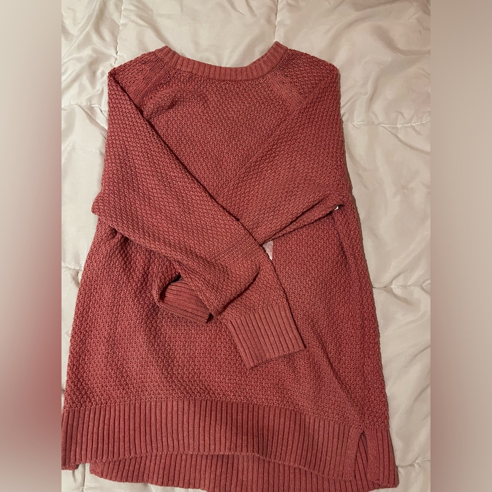 pink old navy sweater